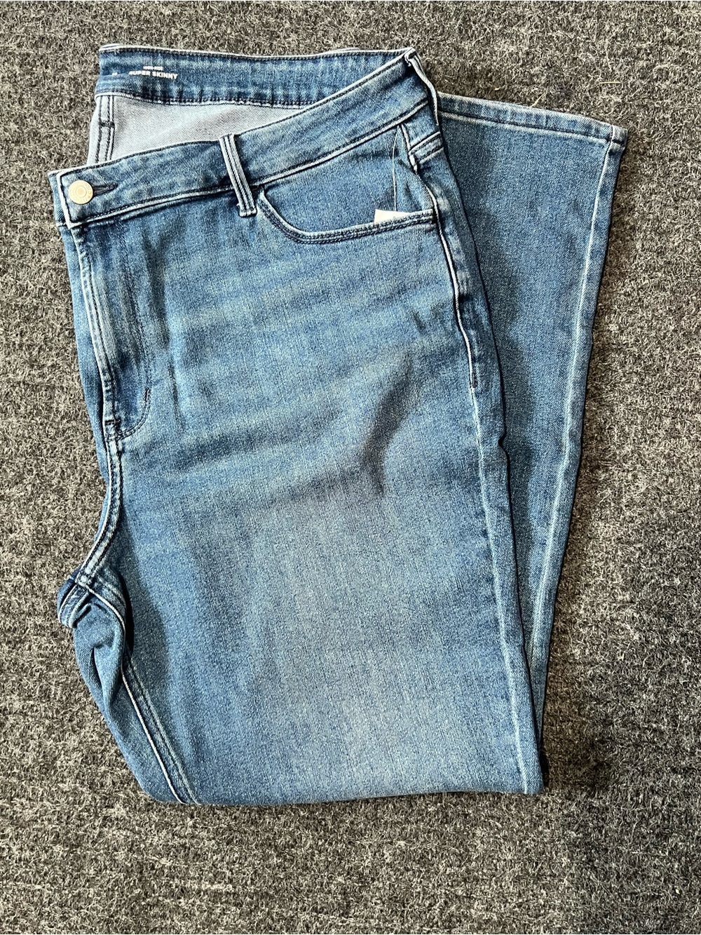 Old Navy Women's Light Blue Straight Leg Jeans